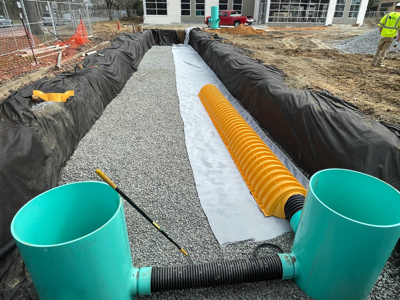 StormTech Nyloplast Isolator Row Plus Installation